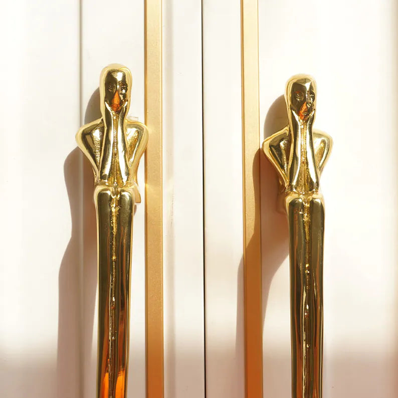 Gold Brass Cabinet Pulls