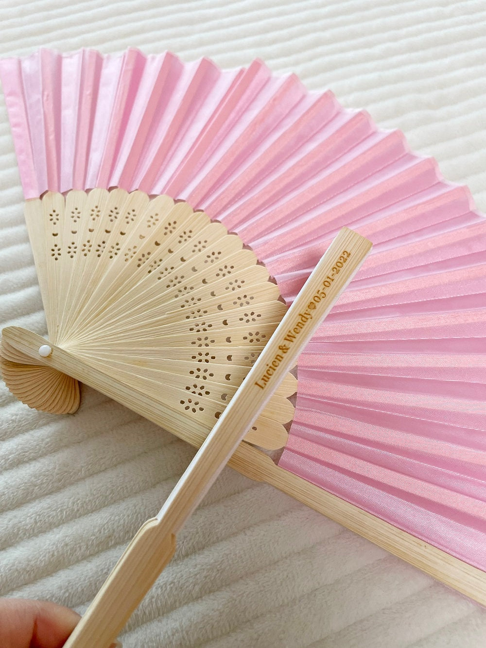 8 Colors Custom Silk Fans, Folding Hand Fan, Wedding Bridal Party Favors(updated price)