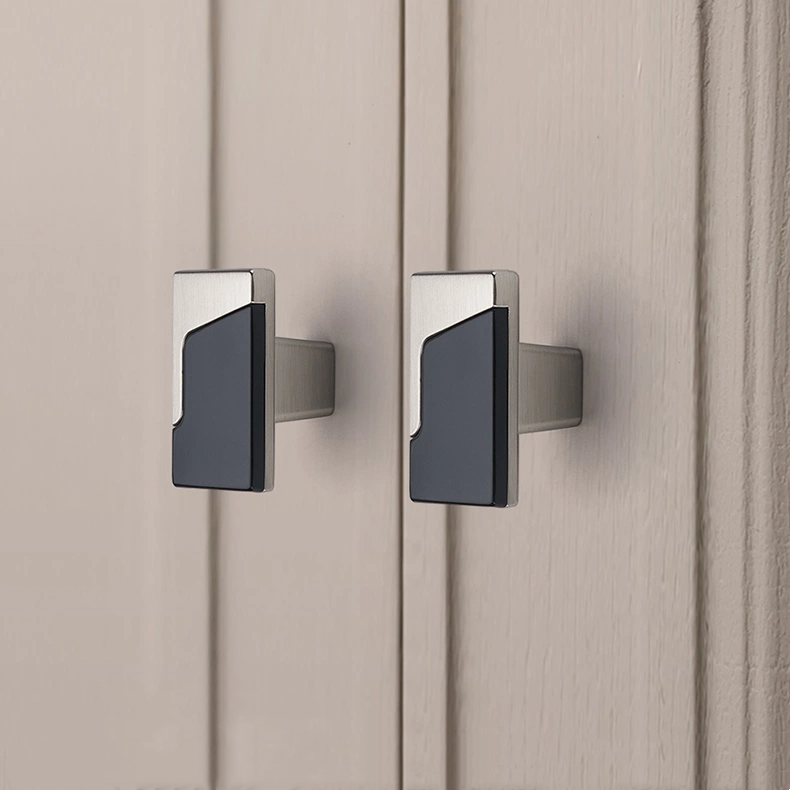 Modern Zinc Alloy Cabinet Handles Drawer Pulls