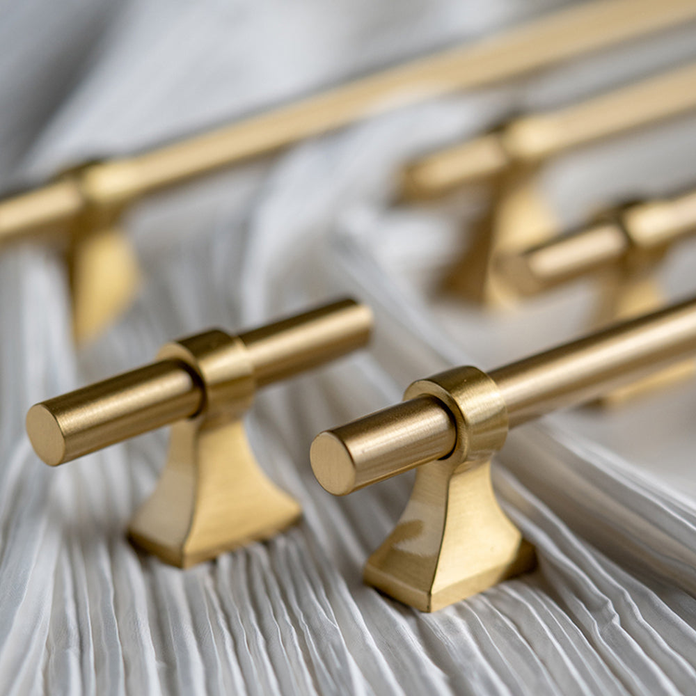 Vintage Brass Cabinet Handles and Pulls for Living Room