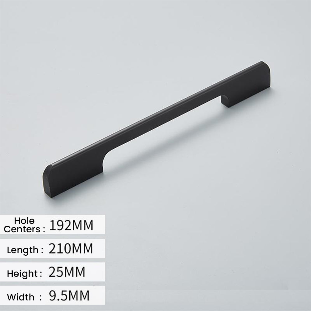 Modern  Aluminum Alloy Long Cabinet and Drawer Handles