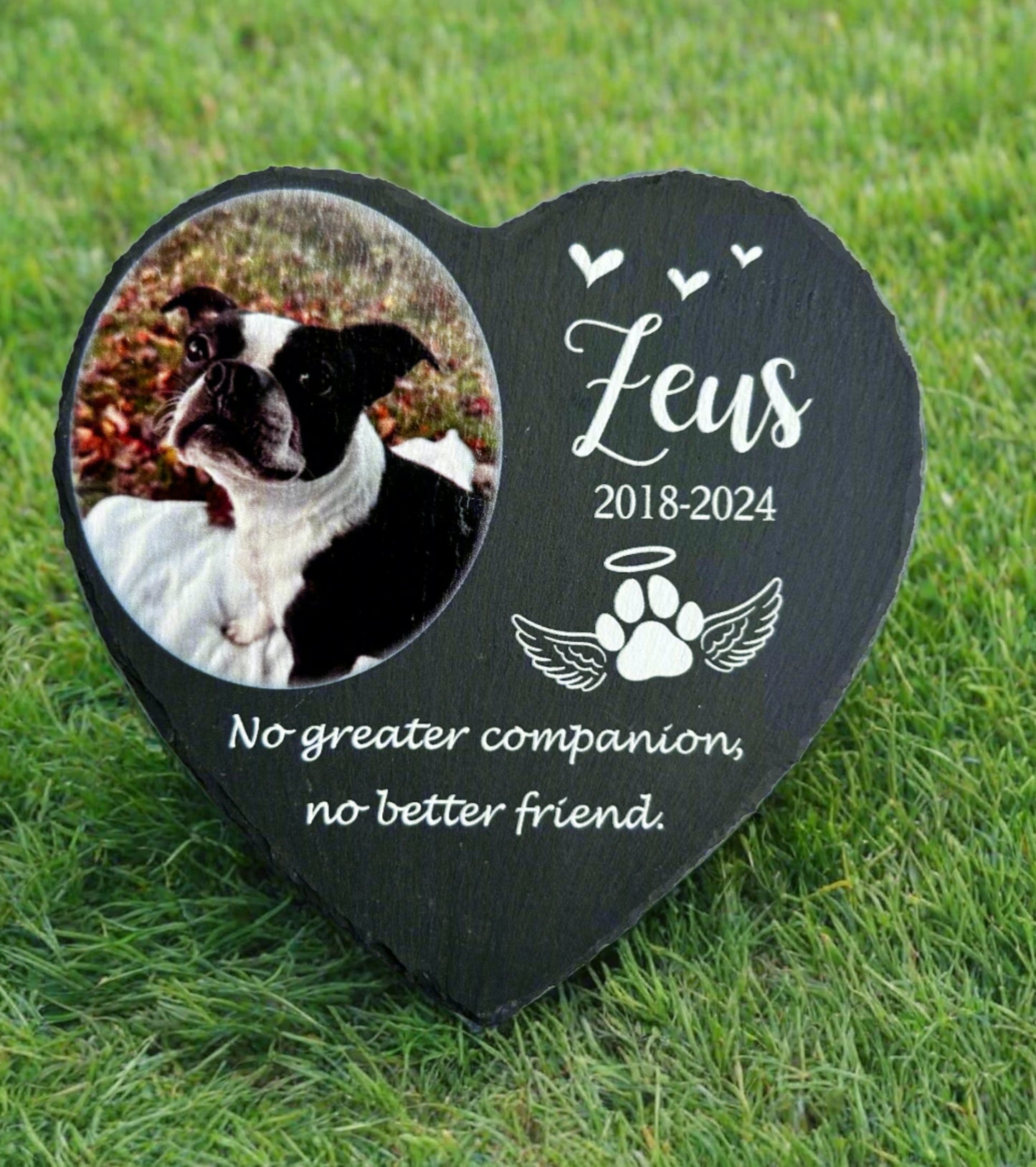 Cat Memorial Gifts, Cat Memorial Stone, Dog Memorial Stone, Personalized Pet Memorial Grave Slate, Pet Loss Gifts, Pet Sympathy Gift