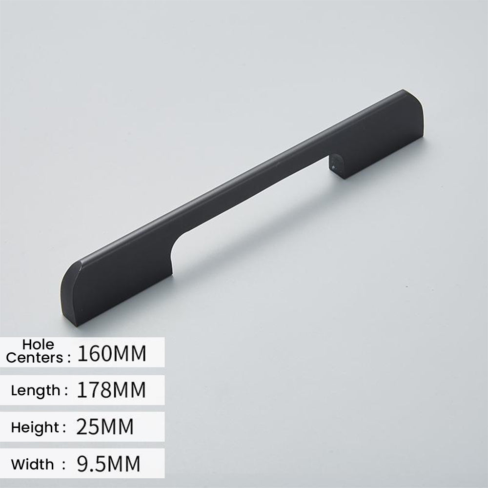 Modern  Aluminum Alloy Long Cabinet and Drawer Handles
