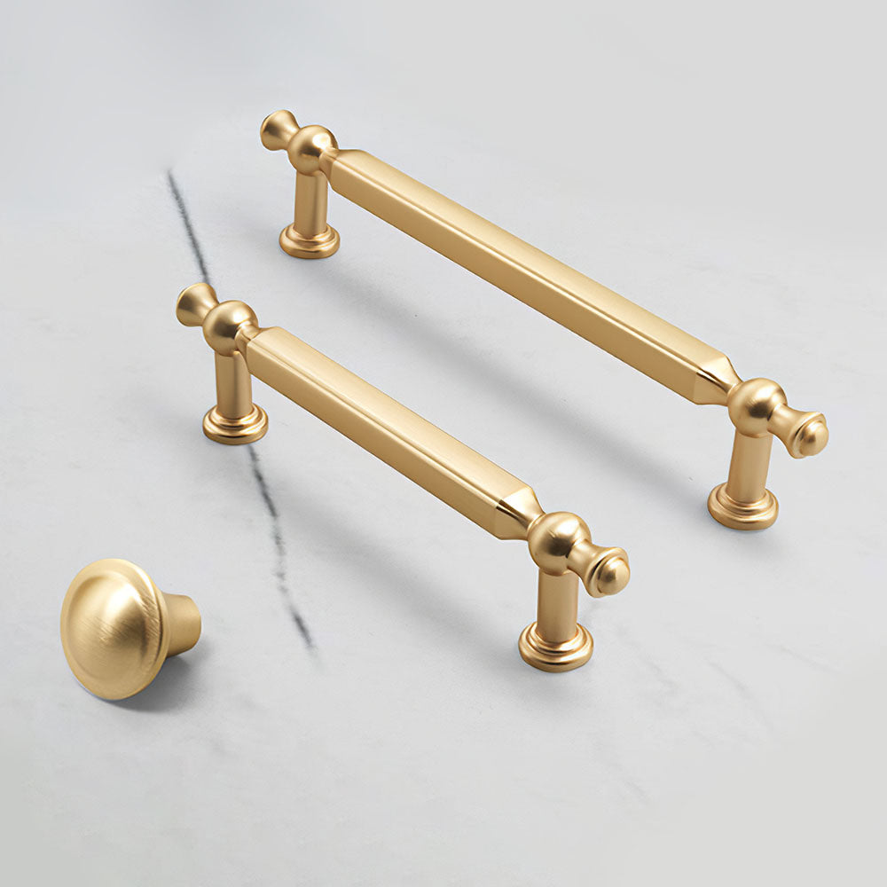 black cabinet pulls