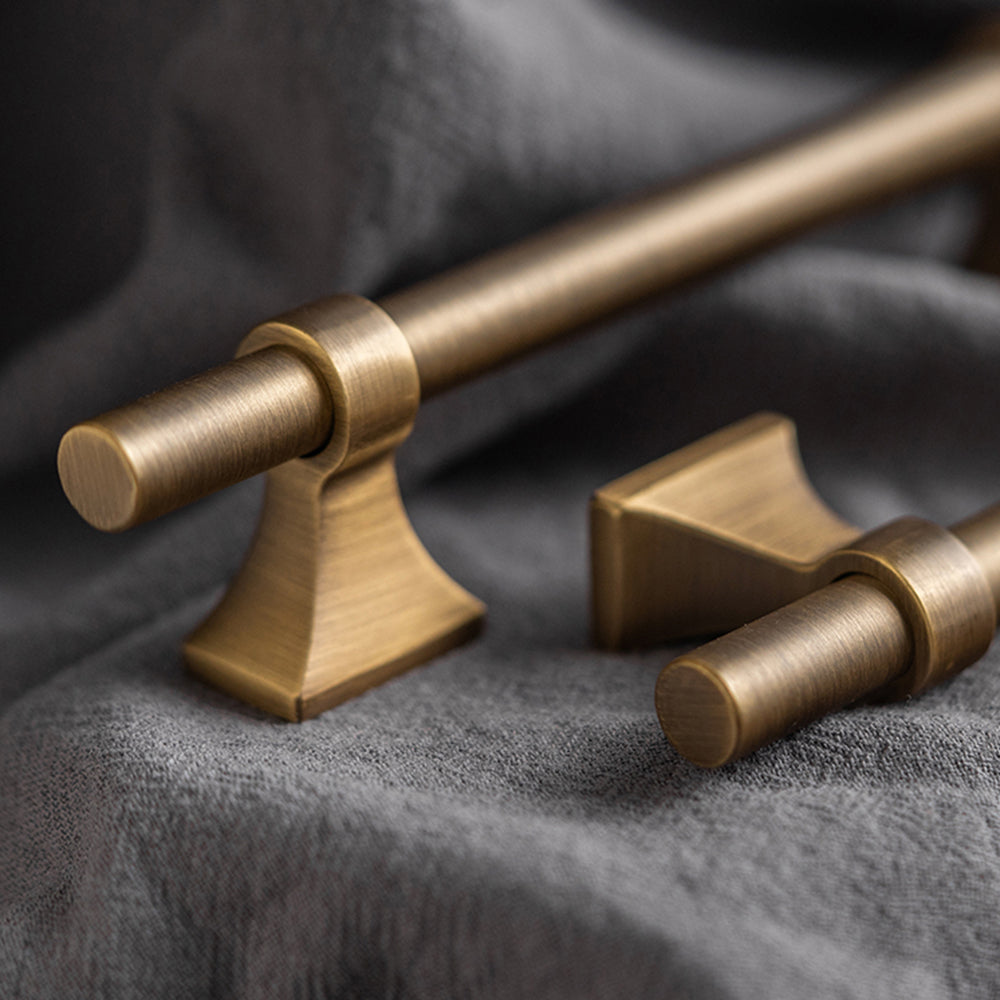 Vintage Brass Cabinet Handles and Pulls for Living Room