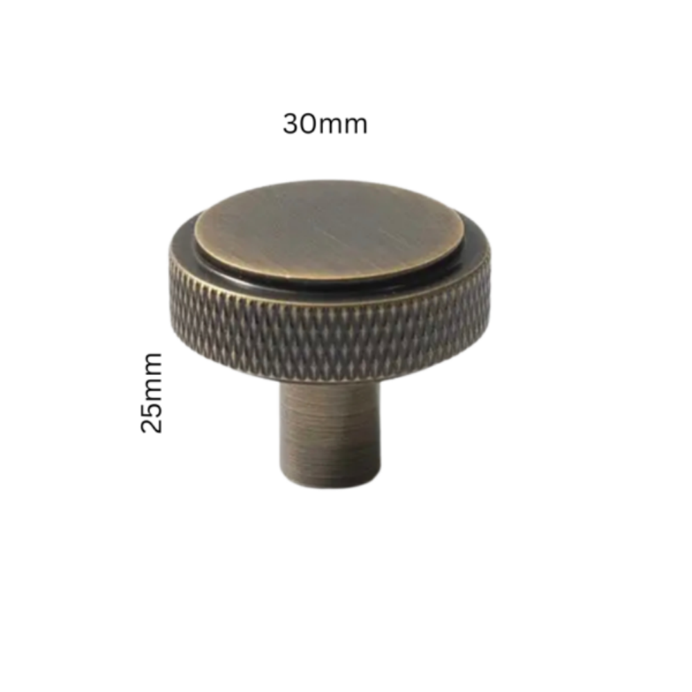 Gold Threaded Cabinet Handles