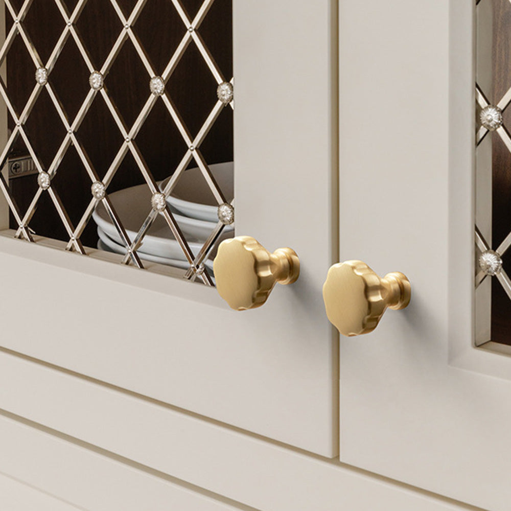 Modern T-Bar Black Cabinet Handles