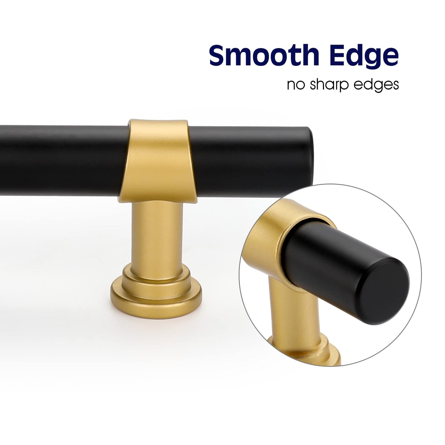 Silver&Gold Modern Cabinet Handles Kitchen Cabinet Hardware