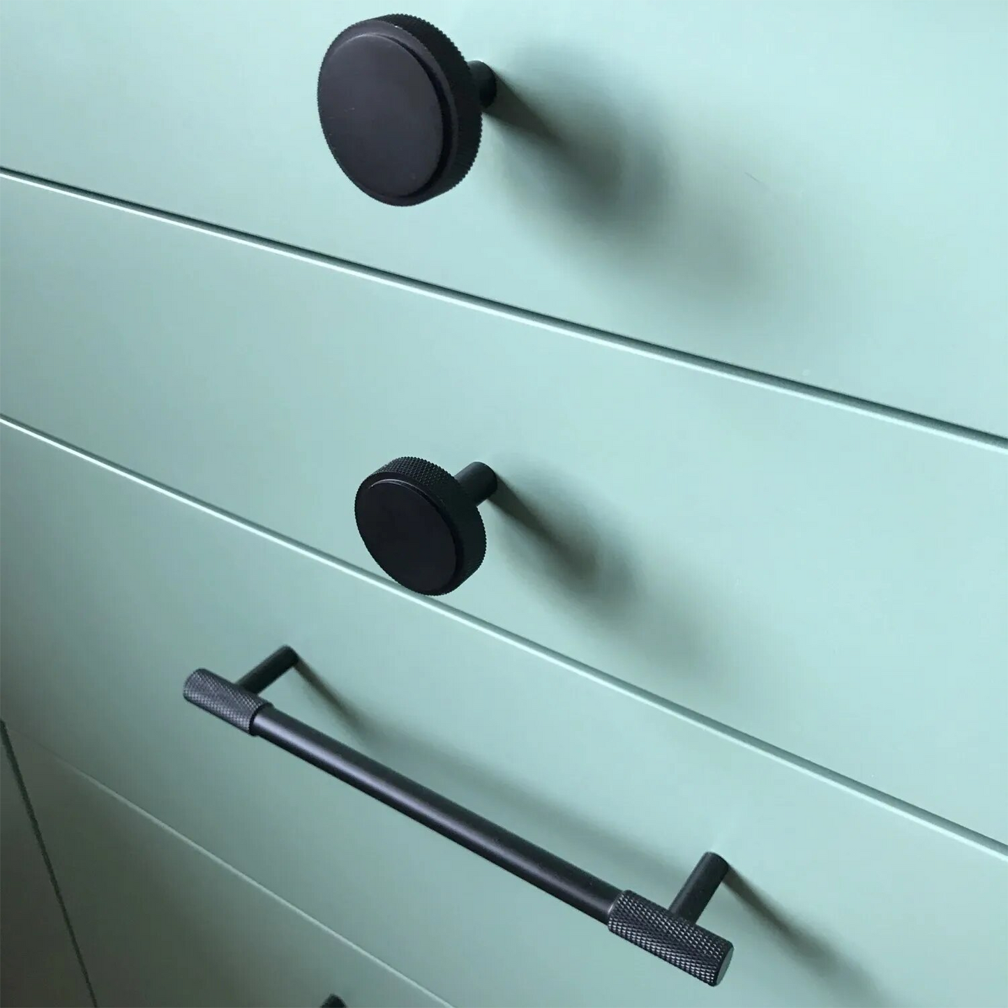 Gold Threaded Cabinet Handles