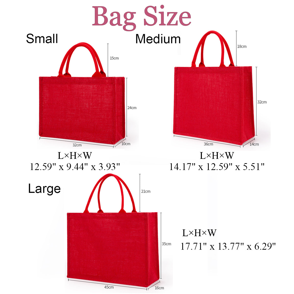 Personalized Red Burlap Tote Bags Custom Name Jute Bag Bridesmaid Gift Bag Bachelorette Party Monogram Beach Bag Wedding Favors