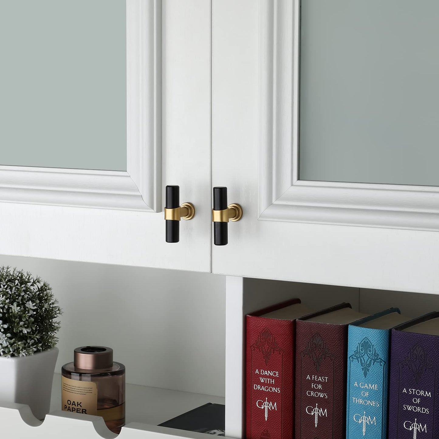 Silver&Gold Modern Cabinet Handles Kitchen Cabinet Hardware