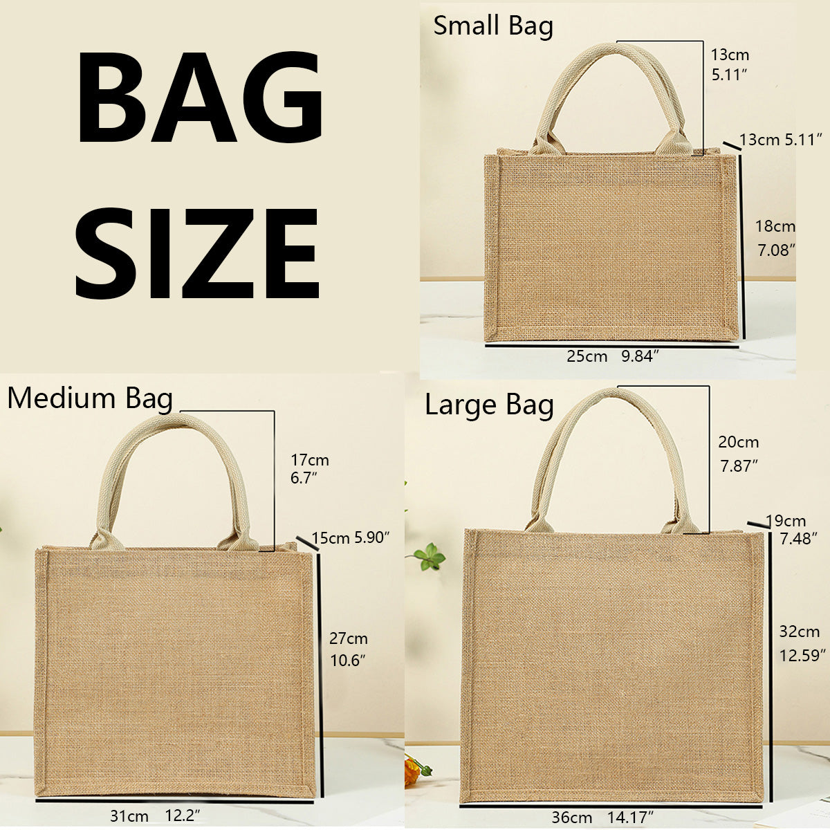 Personalized Burlap Tote Bags Custom Name Jute Bag Bridesmaid Gift Bag Bachelorette Party Monogram Beach Bag Wedding Favors Gift for Her