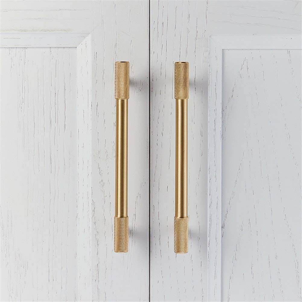 Gold Threaded Cabinet Handles