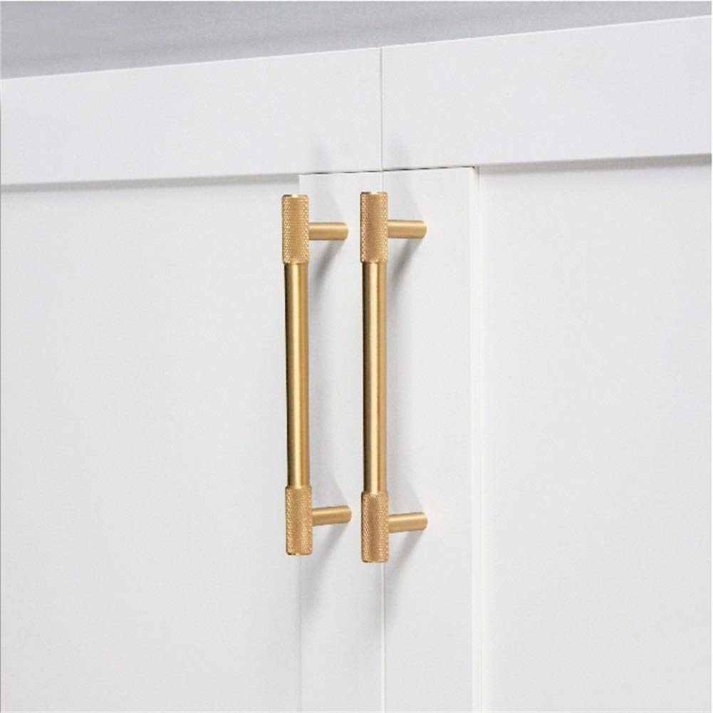 Gold Threaded Cabinet Handles