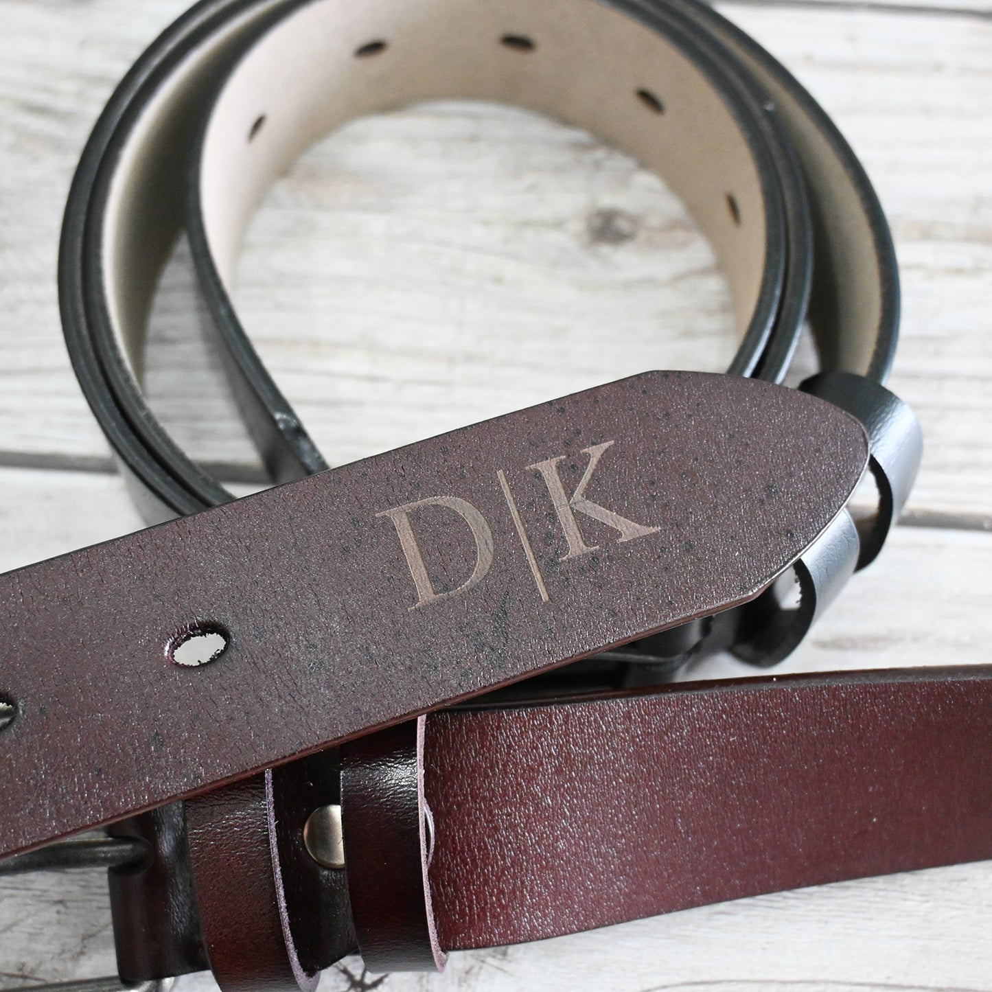 Custom Leather Belt for Daddy, Father’s Day Gift for Boyfriend, Unique Gift for Husband, Personalized Leather Belt Anniversary Handmade Belt