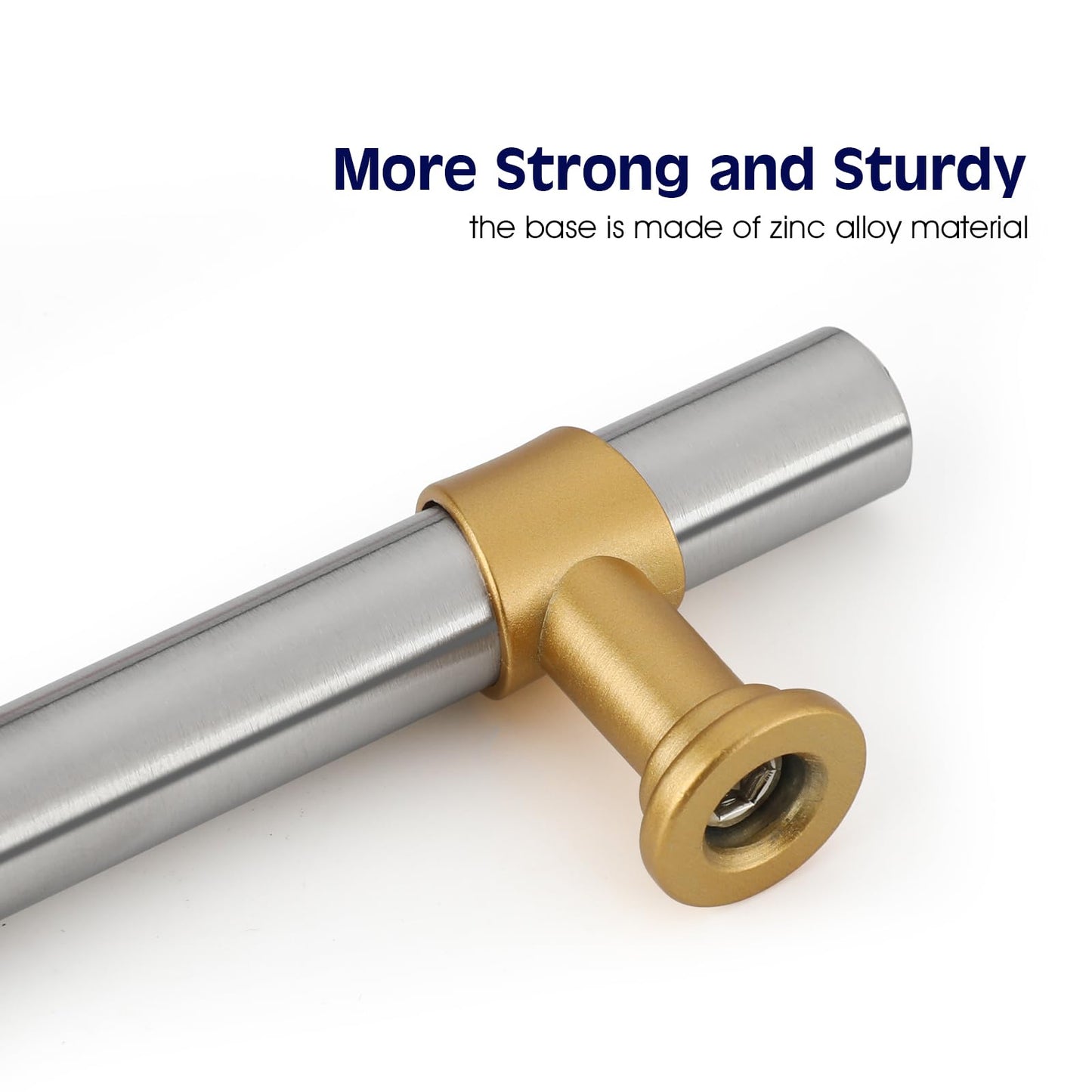 Silver&Gold Modern Cabinet Handles Kitchen Cabinet Hardware