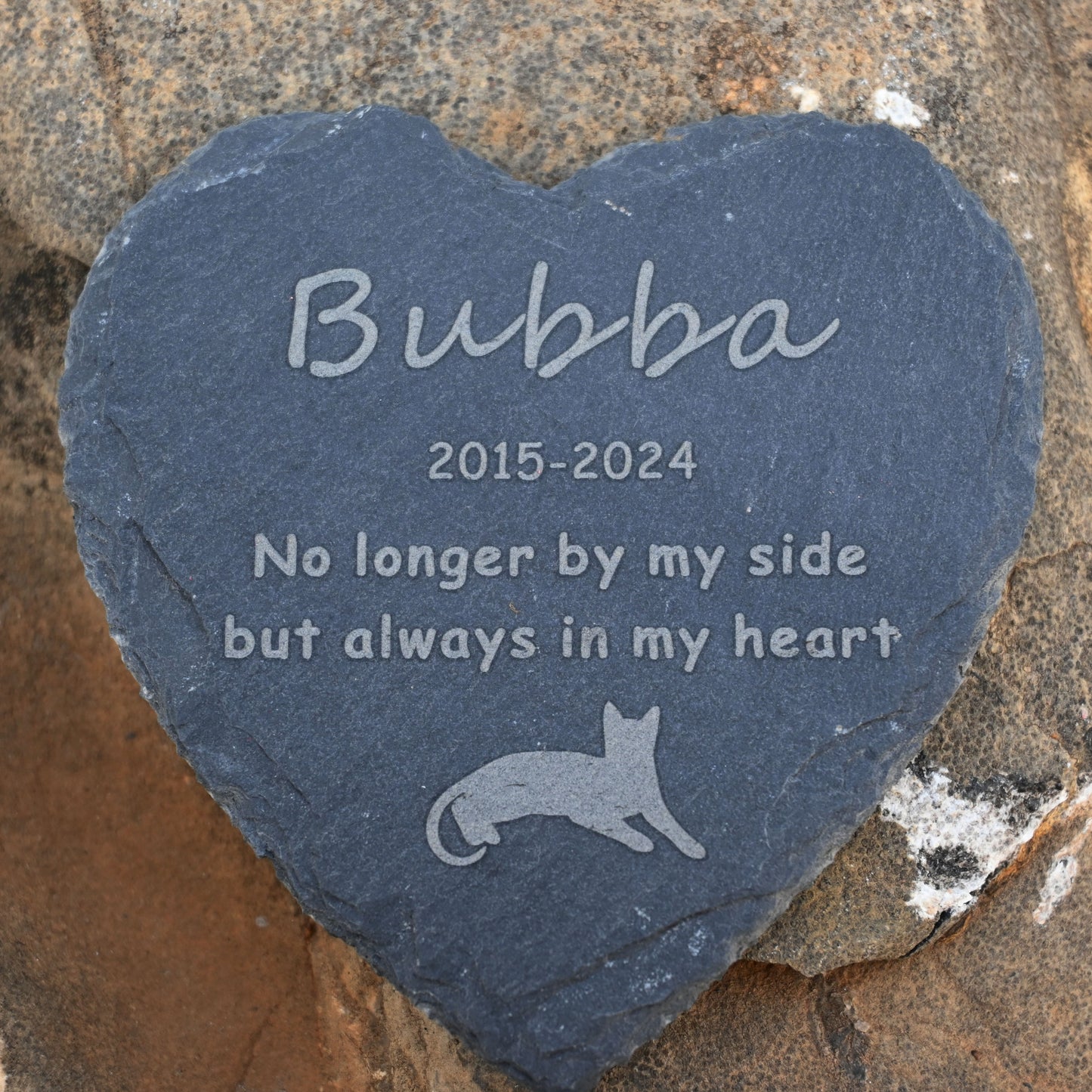 Personalized Memorial Stones, Cat Memorial Gifts, 4" 6" Cat Headstone Memorial Gifts for Loss of Cat