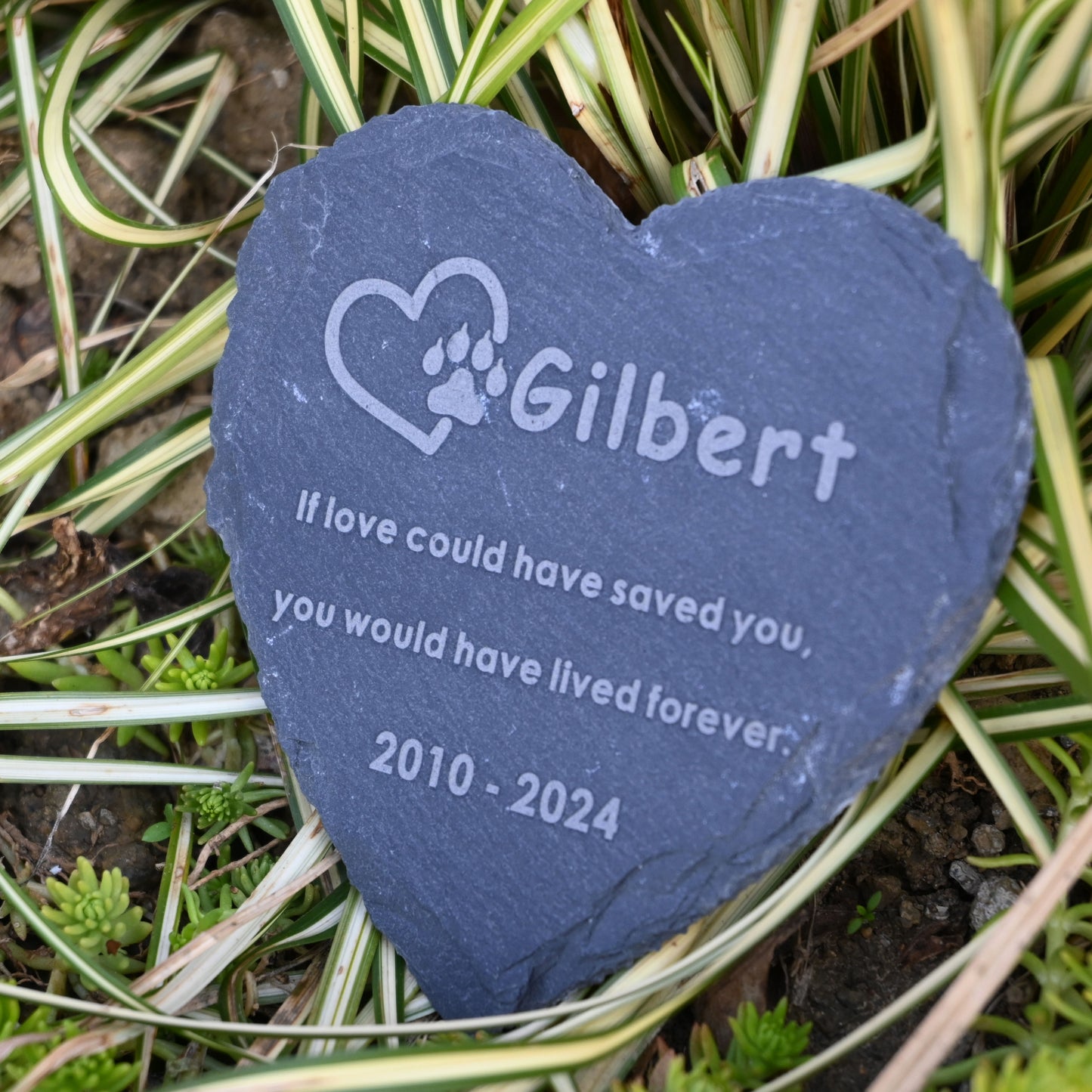 Personalized Pet Memorial Stones for Cats, Cat Passed Away Gifts Loss of Cat, Custom Headstone Sympathy Gift