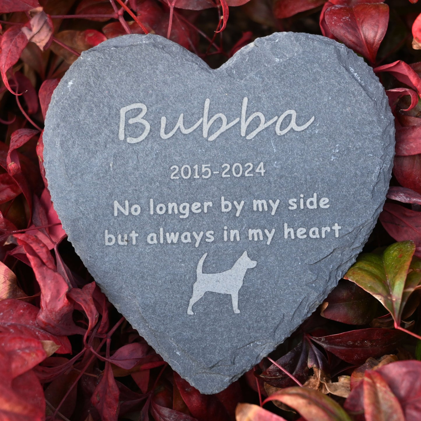 Custom Dogs Pet Memorial Garden Stone, Pet Headstone Grave Markers with Sympathy Poem Remembrance