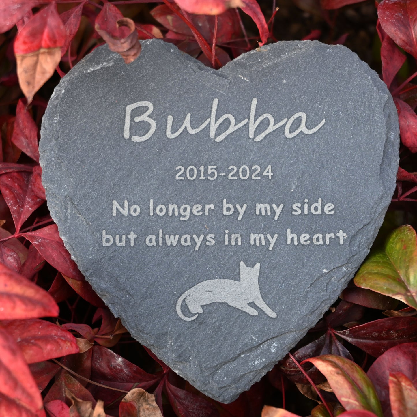 Personalized Memorial Stones, Cat Memorial Gifts, 4" 6" Cat Headstone Memorial Gifts for Loss of Cat