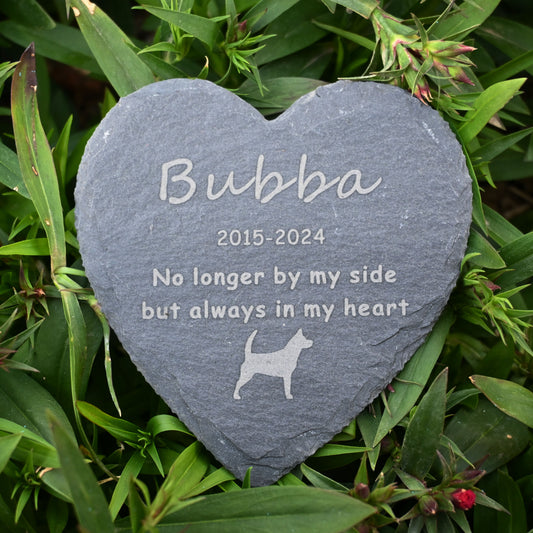 Custom Dogs Pet Memorial Garden Stone, Pet Headstone Grave Markers with Sympathy Poem Remembrance