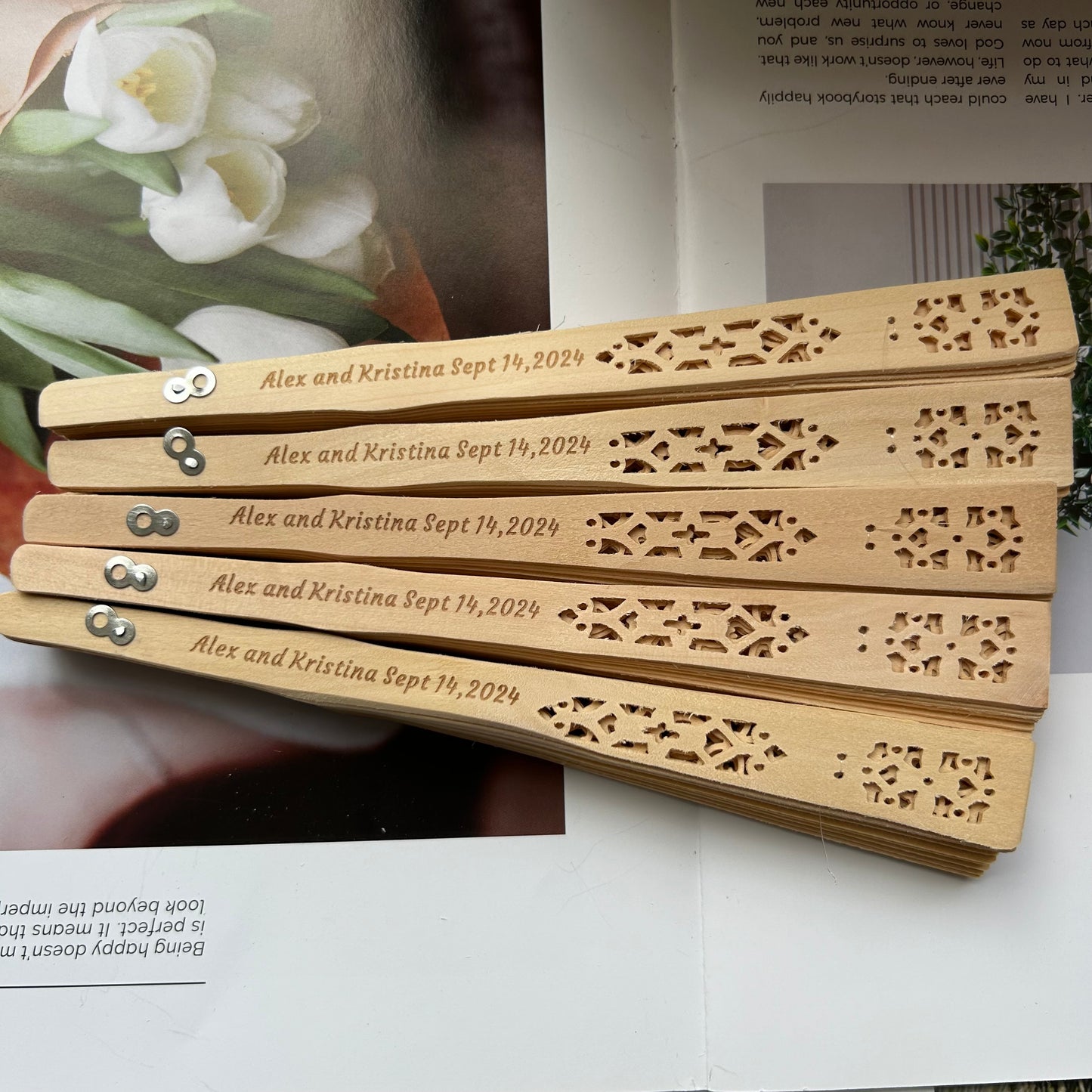 Bulk Personalized Hand Fan Wedding Favors For Guests, Wooden Fans, Engraved Hand Fan, Wedding Favors, Gifts For Her, Bridesmaid Gifts