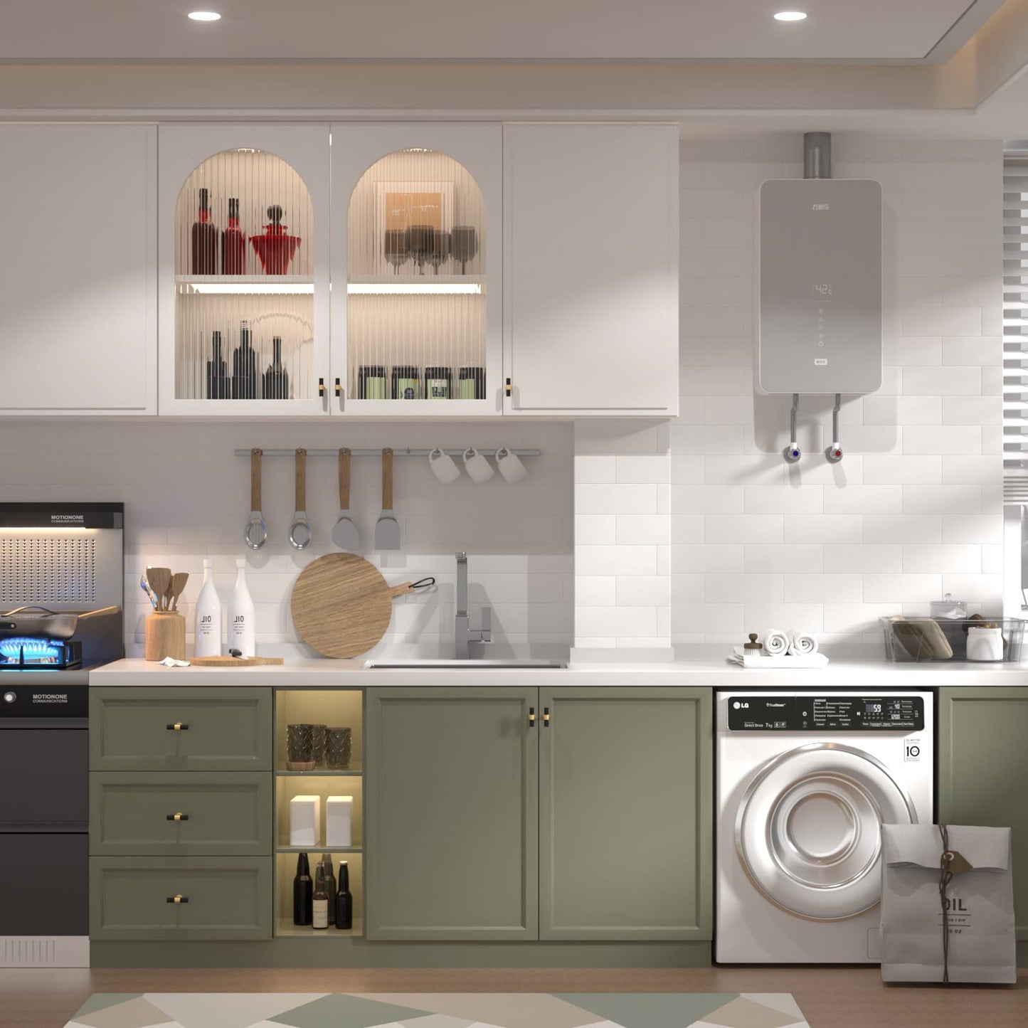 Silver&Gold Modern Cabinet Handles Kitchen Cabinet Hardware