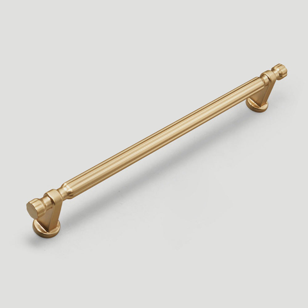 Modern T-Bar Black Cabinet Handles