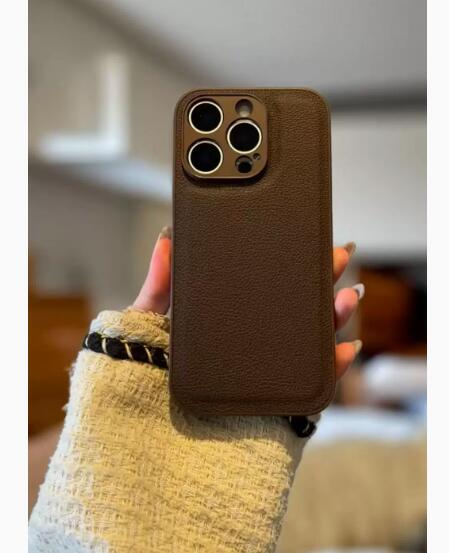 Custom Embossed Phone Case - Personalized Leather Case for iPhone 15, 14, 13, 12, 11, XR, XS, X 8, 7 Plus, Pro, Max, SE, Mini