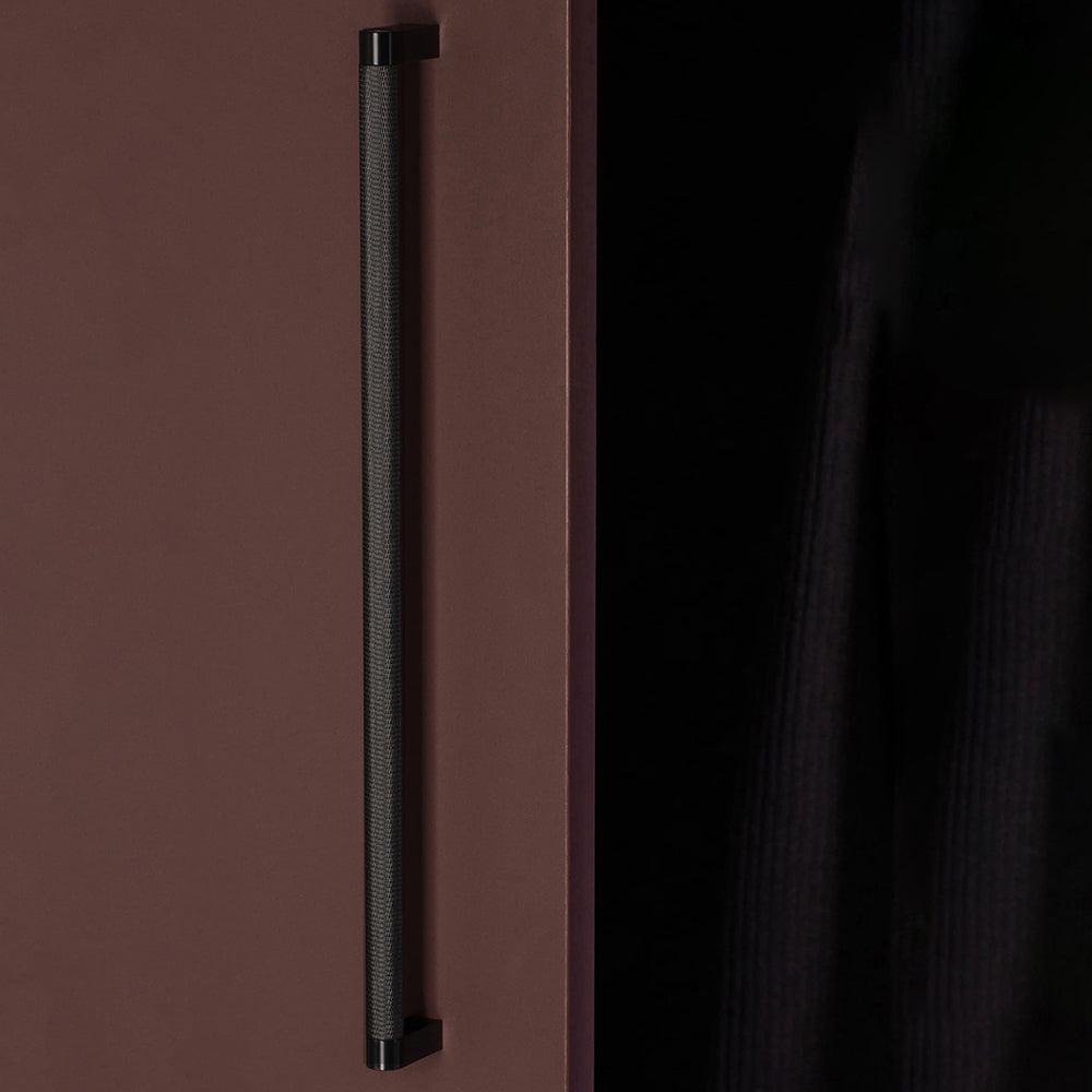 Contemporary Aluminum Alloy Black Furniture Cabinet Handles