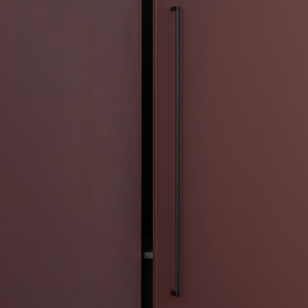 Contemporary Aluminum Alloy Black Furniture Cabinet Handles
