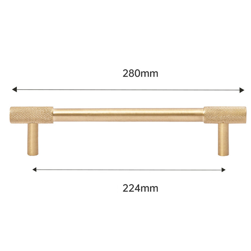 Black Threaded Cabinet Handles