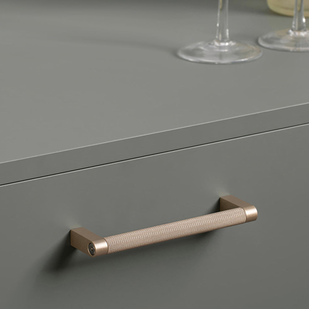 Contemporary Aluminum Alloy Gold Furniture Cabinet Knobs