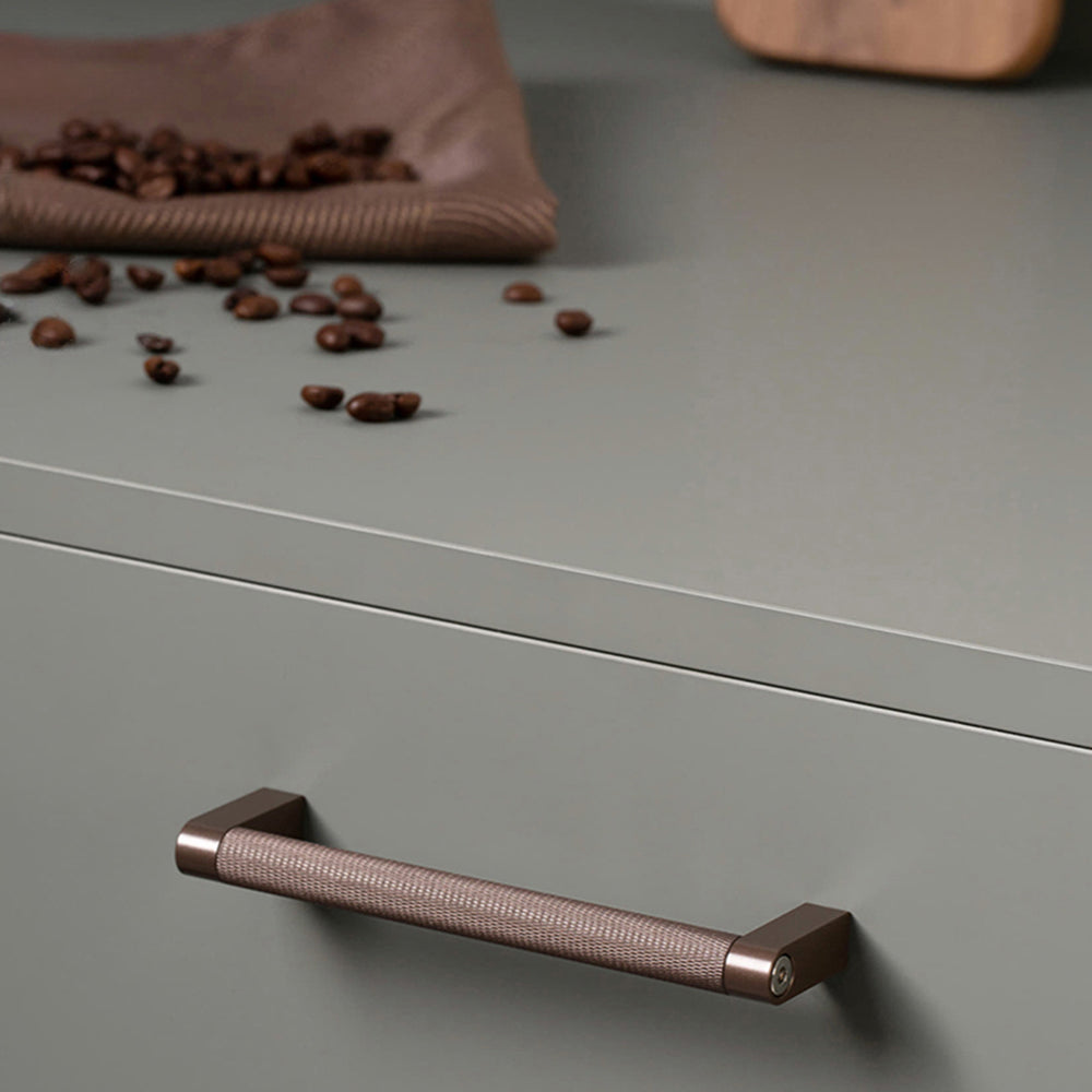 Contemporary Aluminum Alloy Gold Furniture Cabinet Knobs