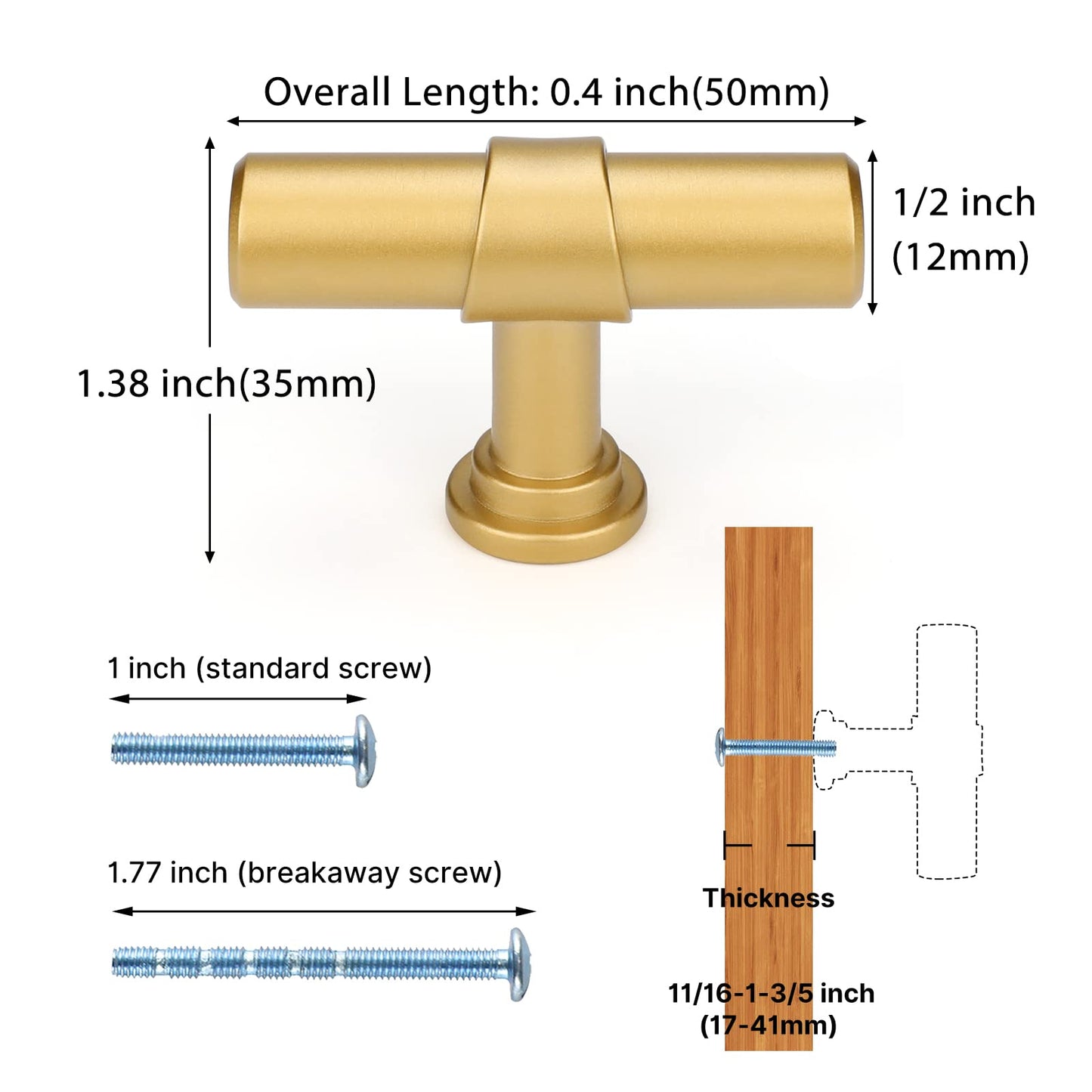 Gold Cabinet Handles Kitchen Cabinet Hardware