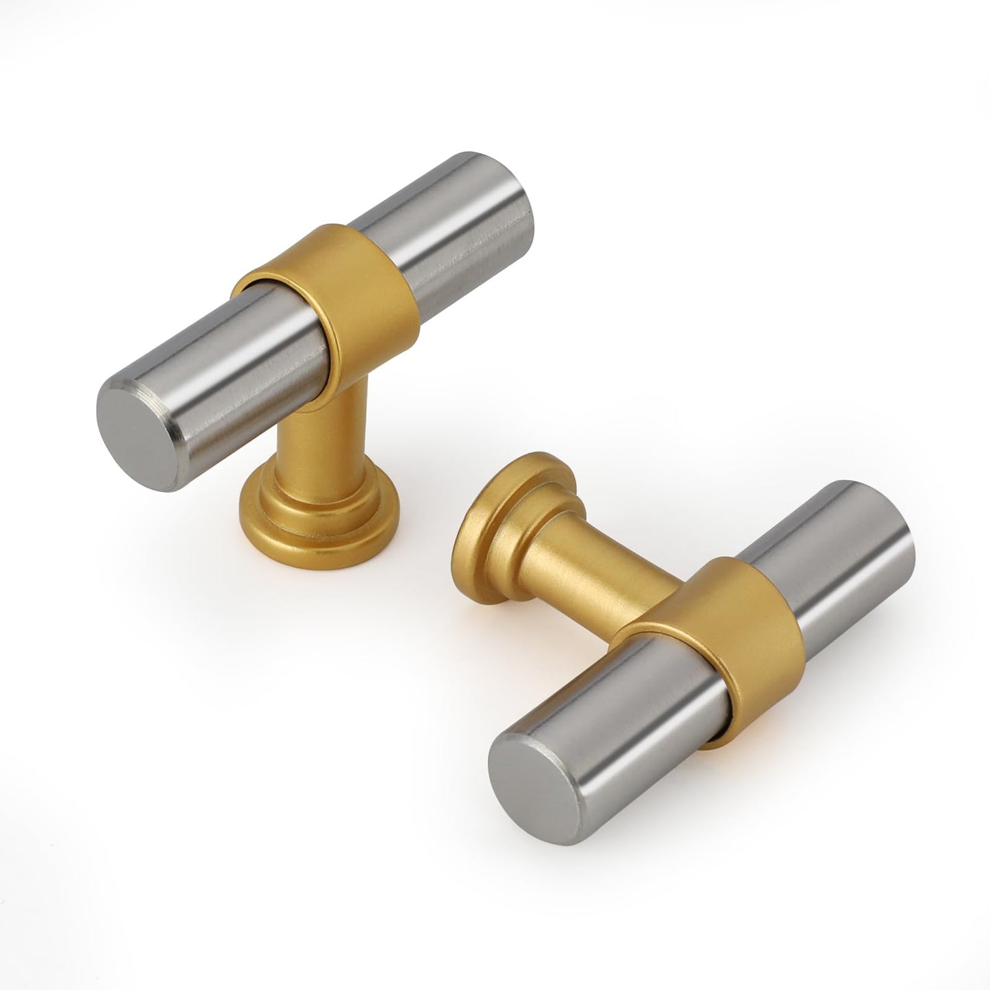 Silver&Gold Modern Cabinet Handles Kitchen Cabinet Hardware