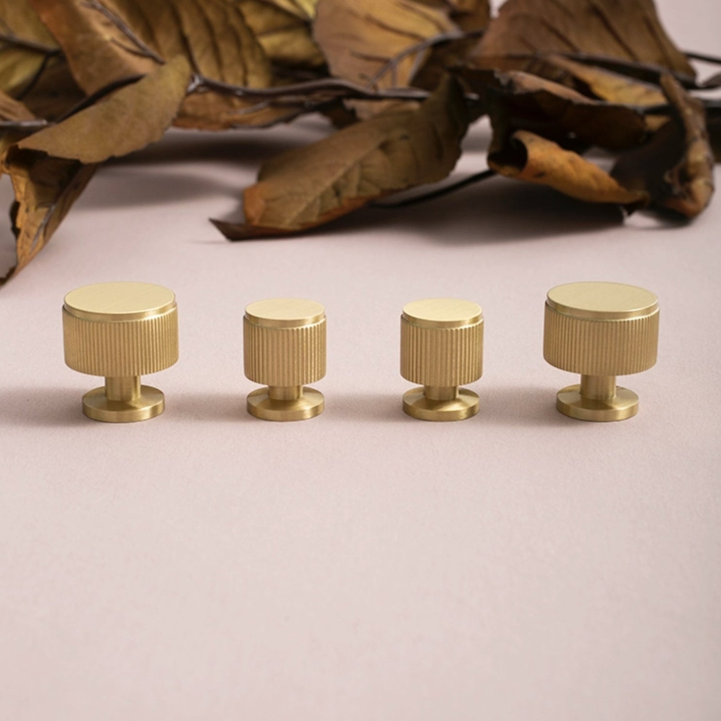 brass knobs