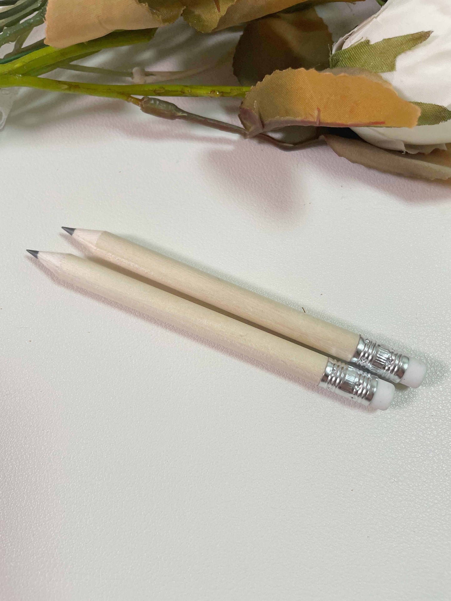 Personalized Mini Pencils, Pencil Save the Dates, Custom Engraved Pencil, Wedding Favor for Guests, Wedding Gift,