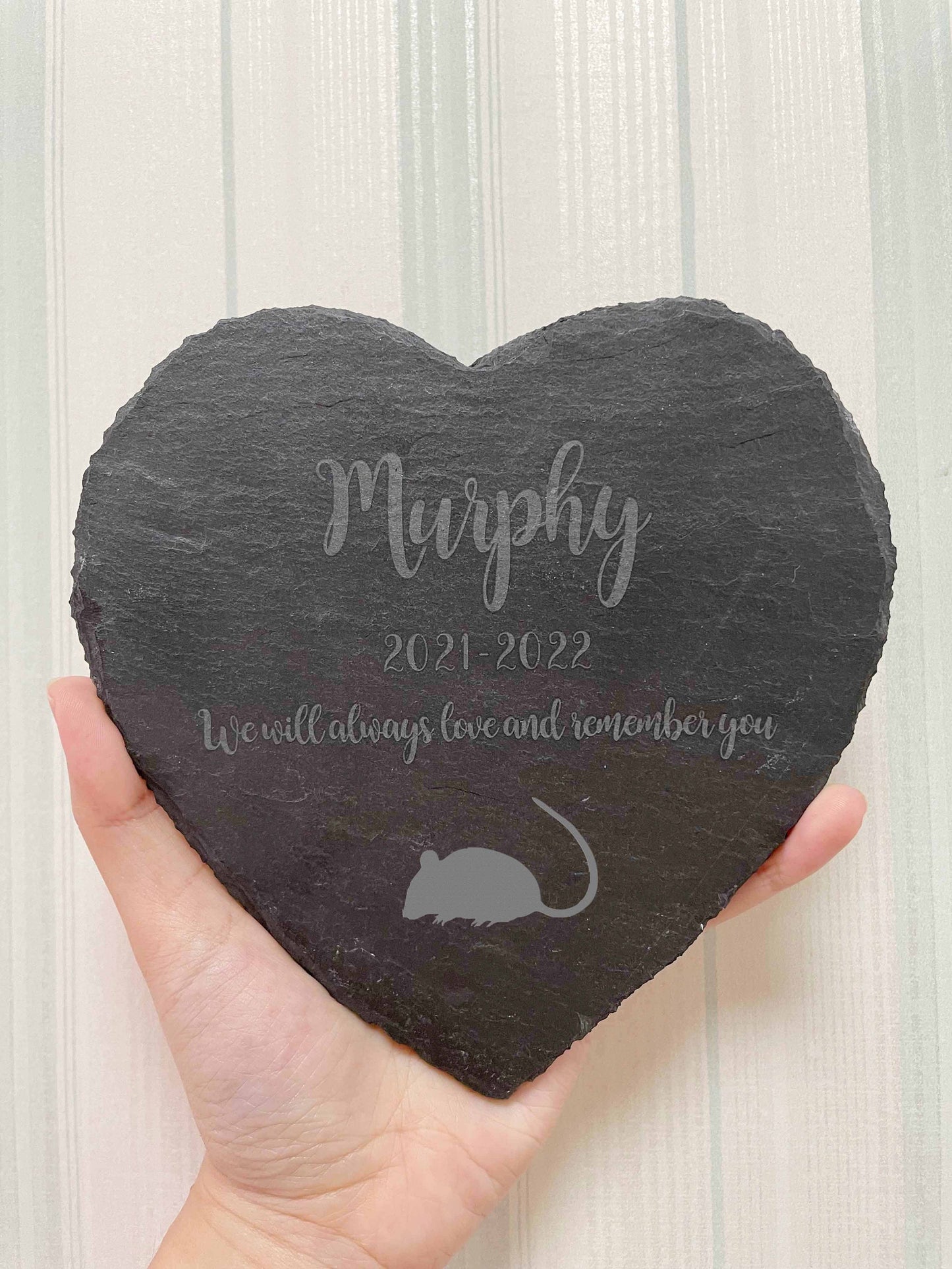 Personalized Pet Rat Memorial Stone 4" 6“,Pet Memorial Gift