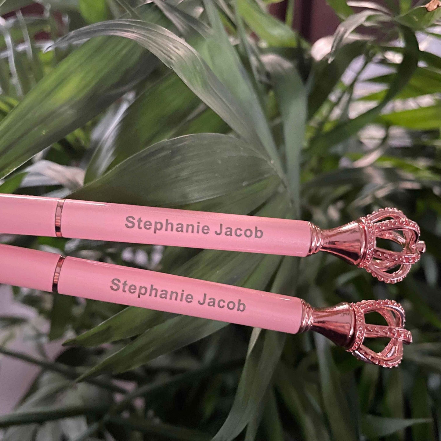 Personalized Crown Wedding Pen with Engraving Name