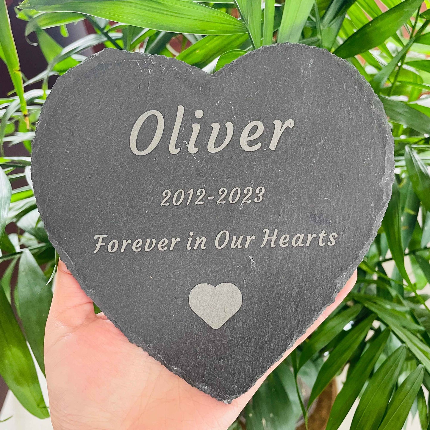 Custom Memorial Stone, Personalized Engraved Memorial Plaque